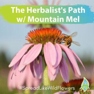The Herbalist's Path with Mountain Mel logo